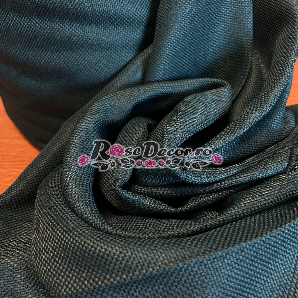 Draperie Blackout Rustic SiRi Turcoaz