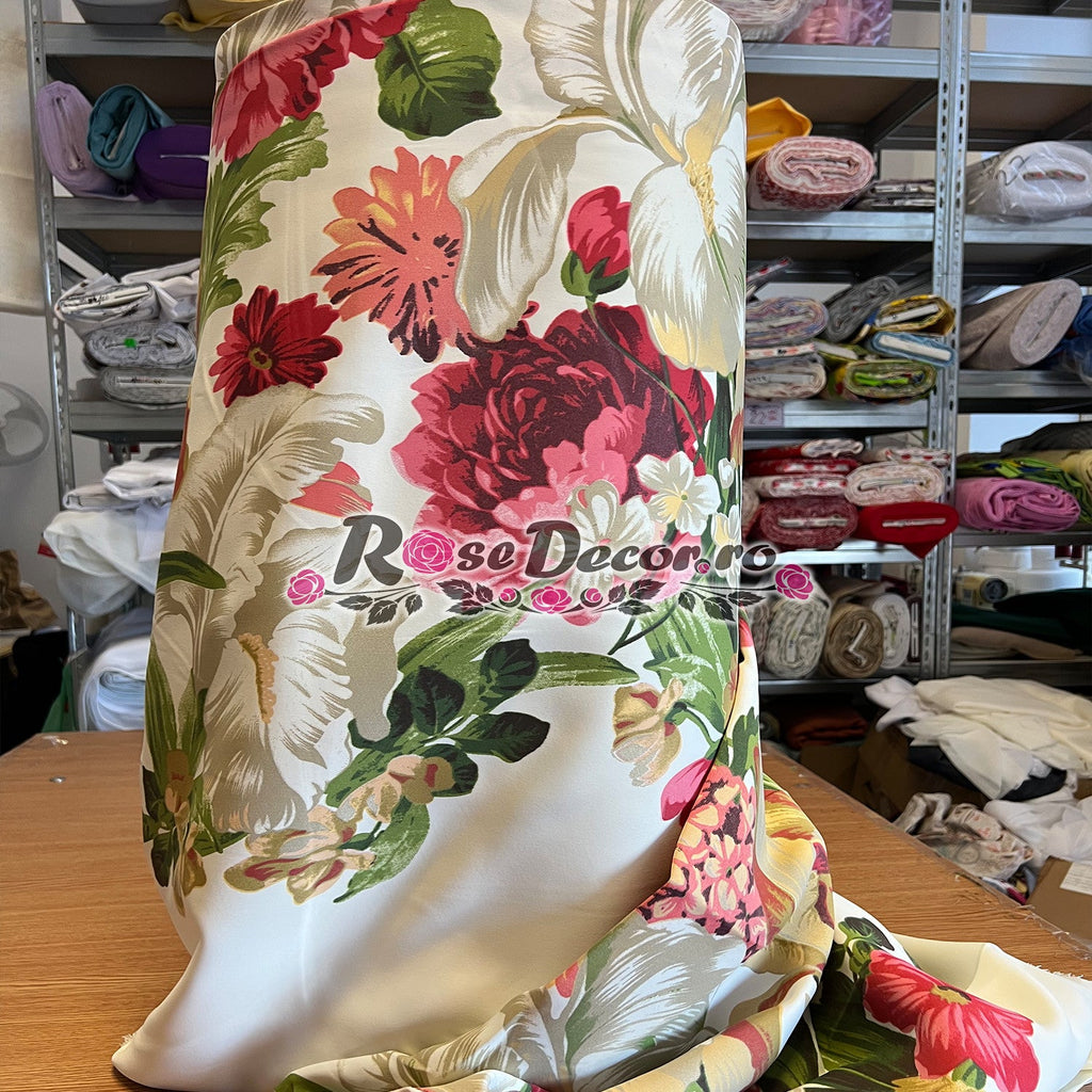Draperie Blackout Print Floral de Vara #1