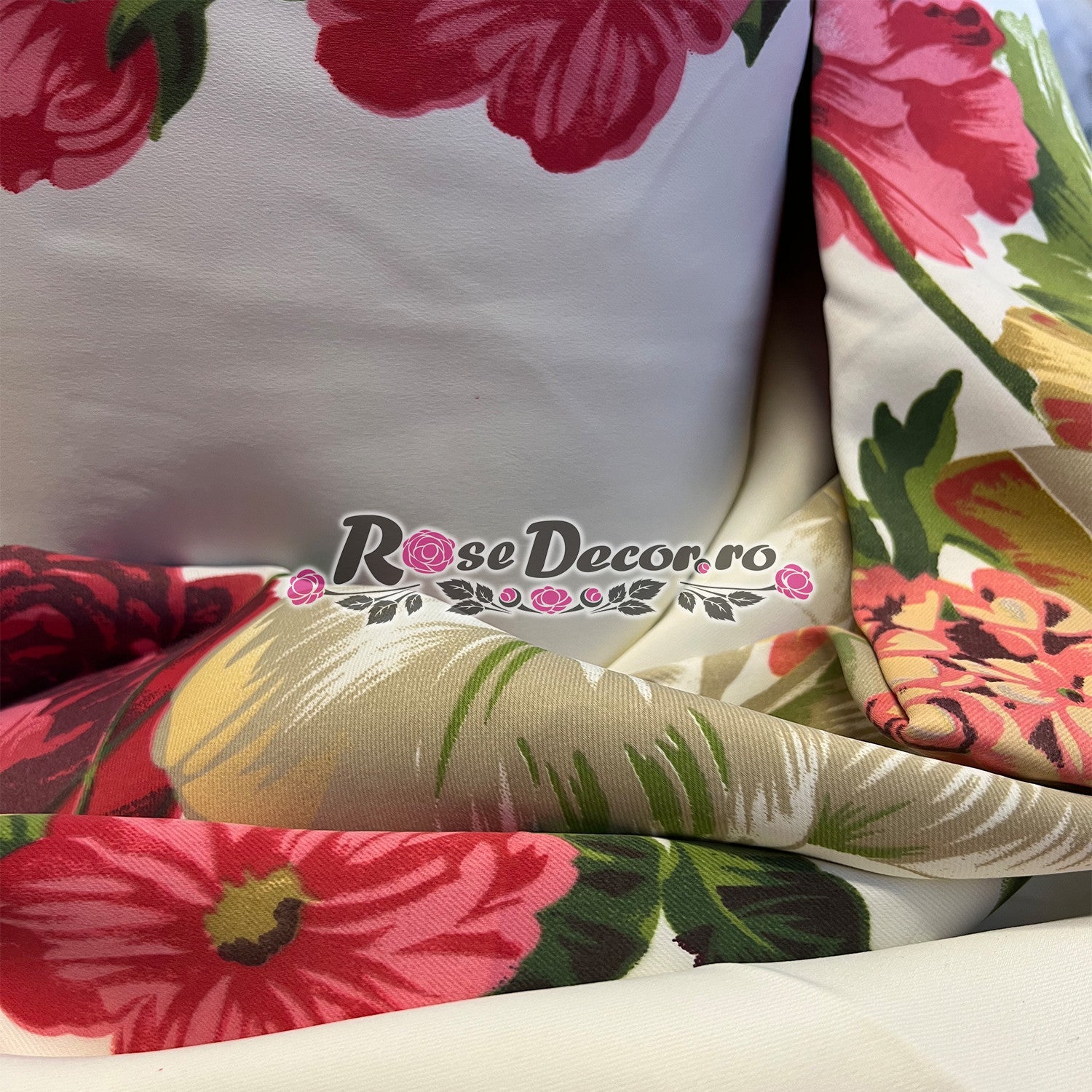 Draperie Blackout Print Floral de Vara #1