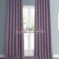 Draperie Blackout Uni Rustic Mov-pudra