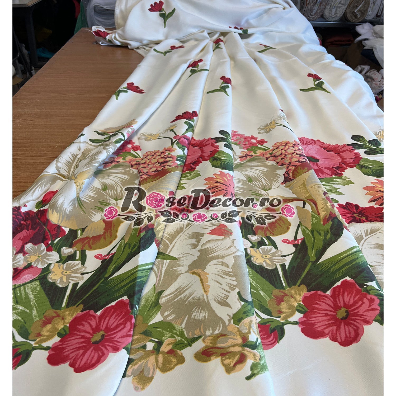 Draperie Blackout Print Floral de Vara #1