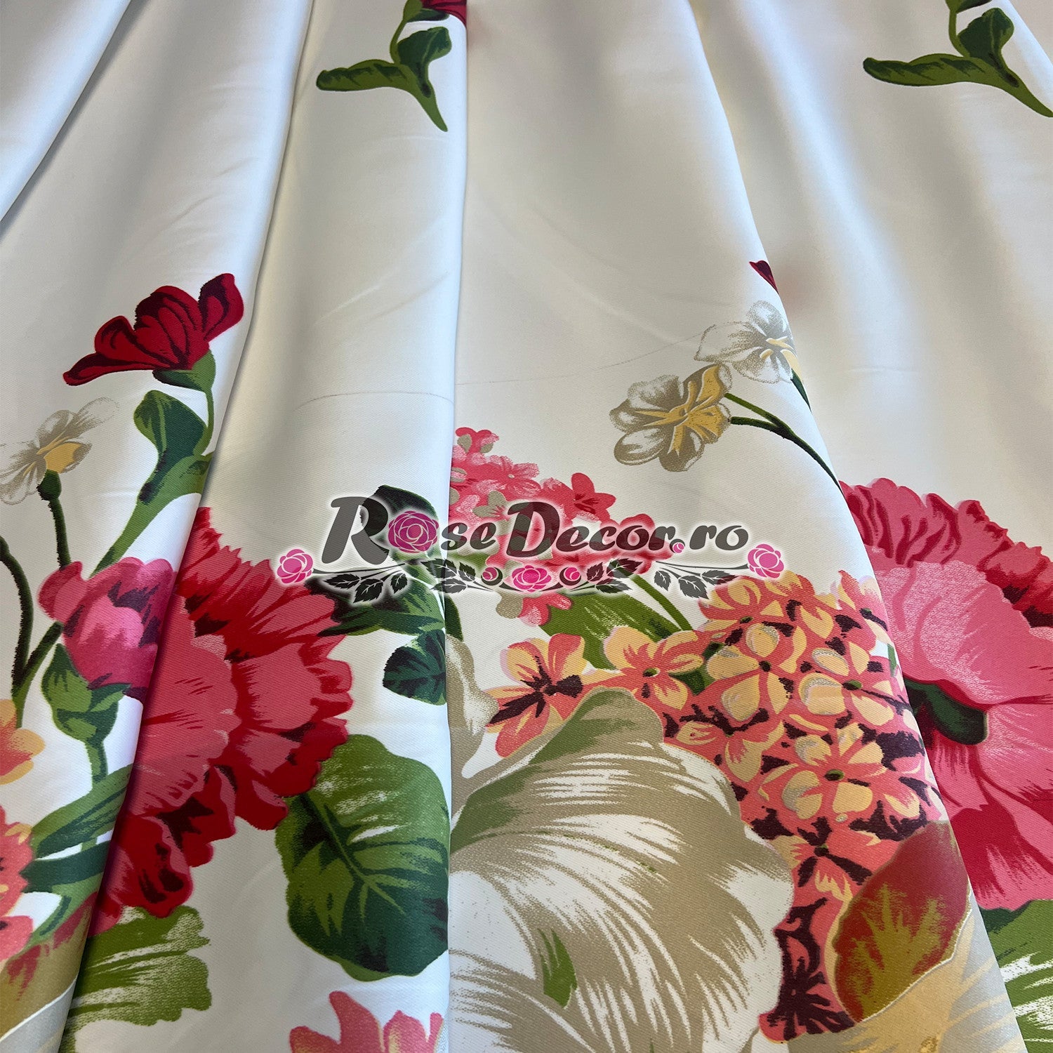 Draperie Blackout Print Floral de Vara #1