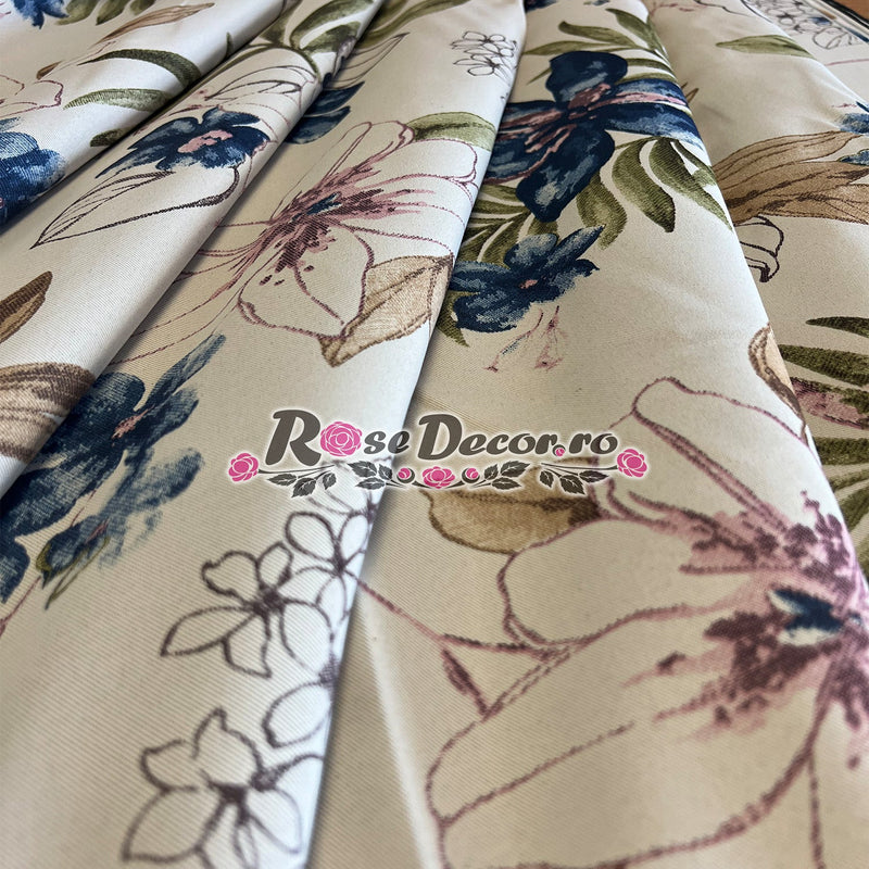 Draperie Blackout Print Floral de Vara #2