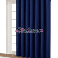 Draperie Blackout Uni Mat Albastru