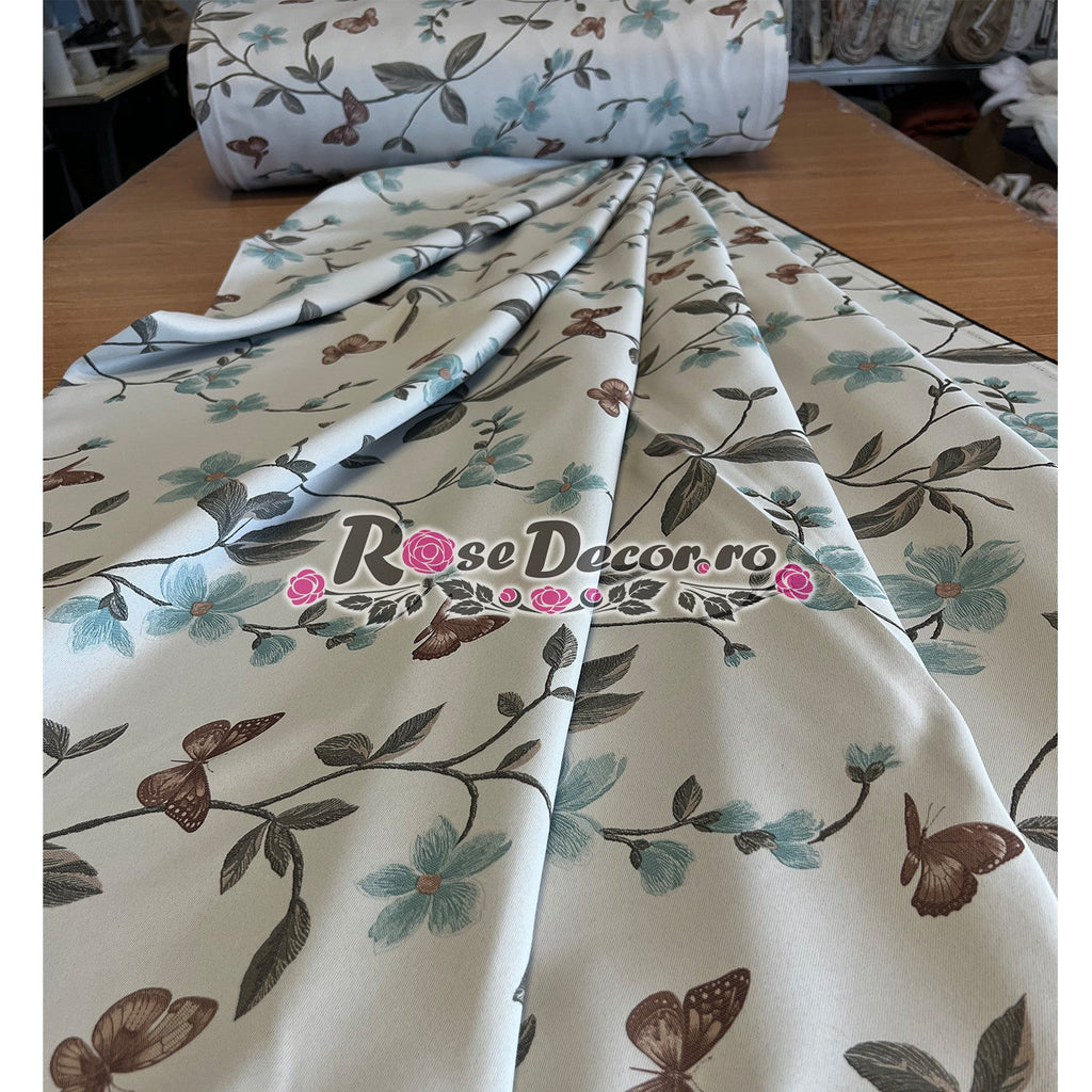 Draperie Blackout Print Floral de Vara #3