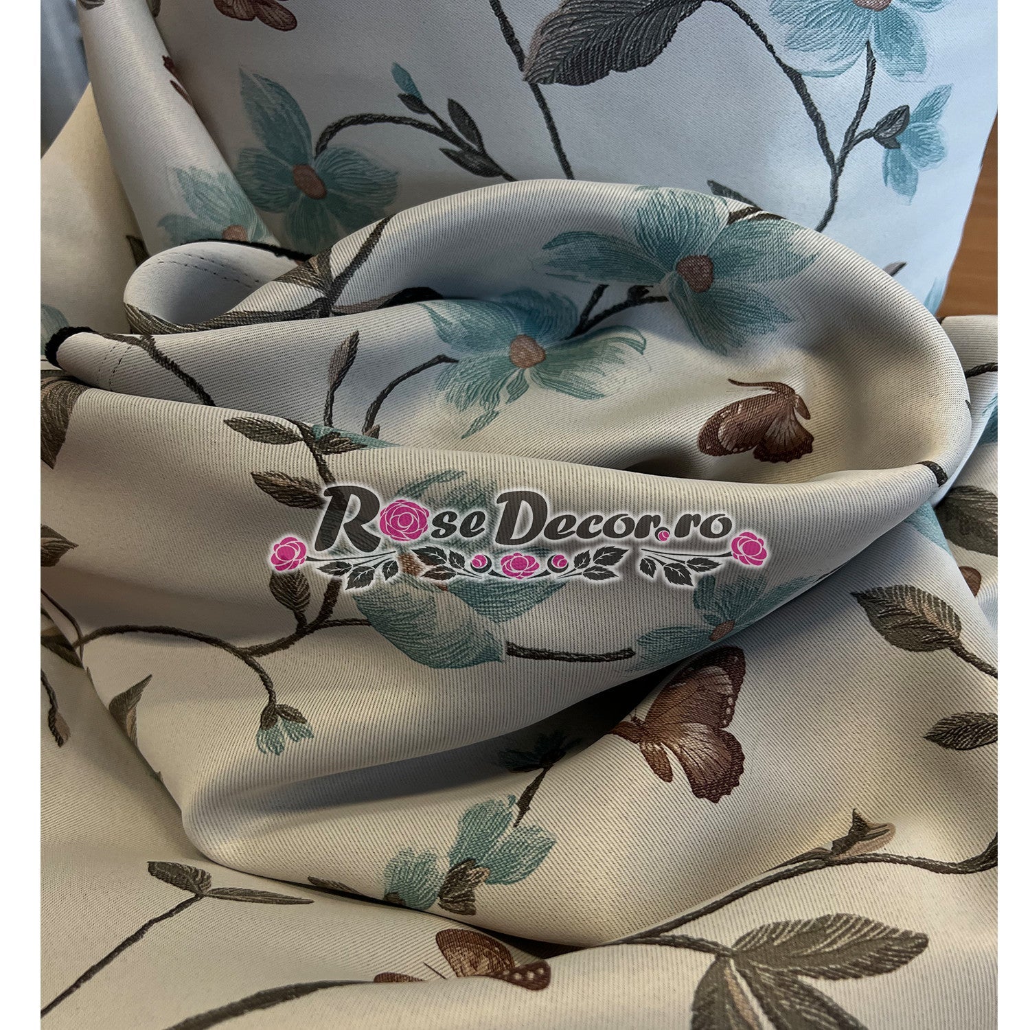 Draperie Blackout Print Floral de Vara #3