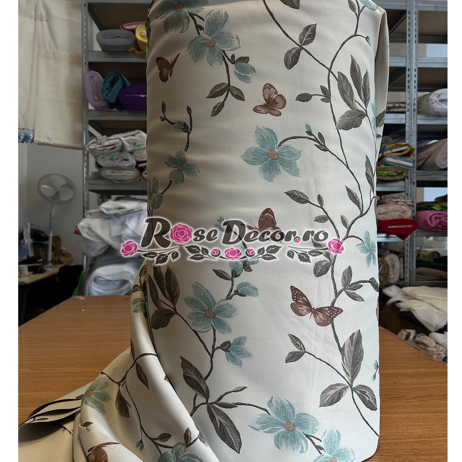 Draperie Blackout Print Floral de Vara #3