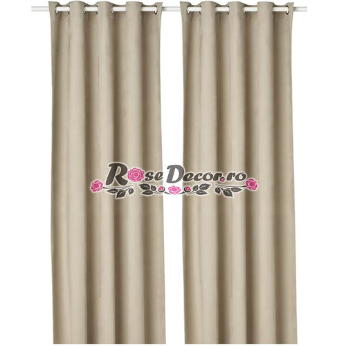 Draperie Blackout Uni Mat Crem