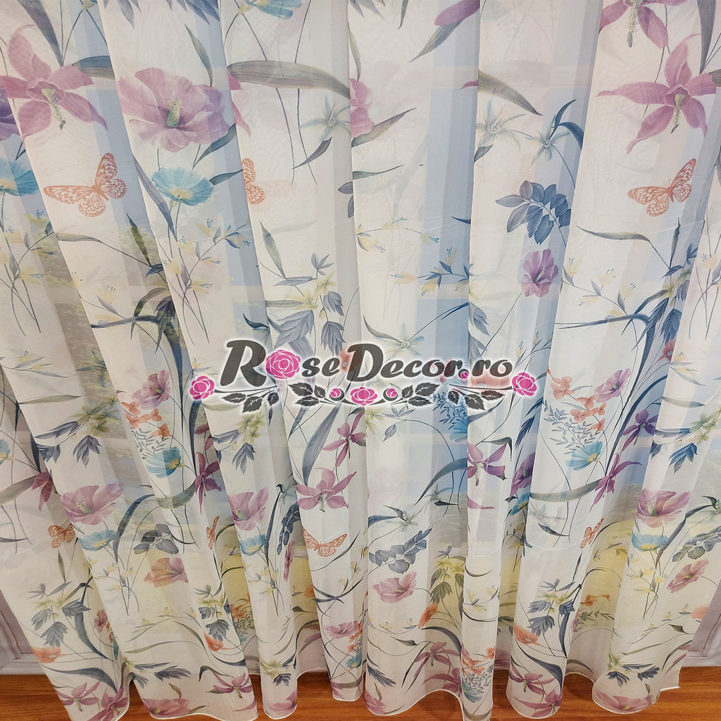 Perdea Voal Print #12