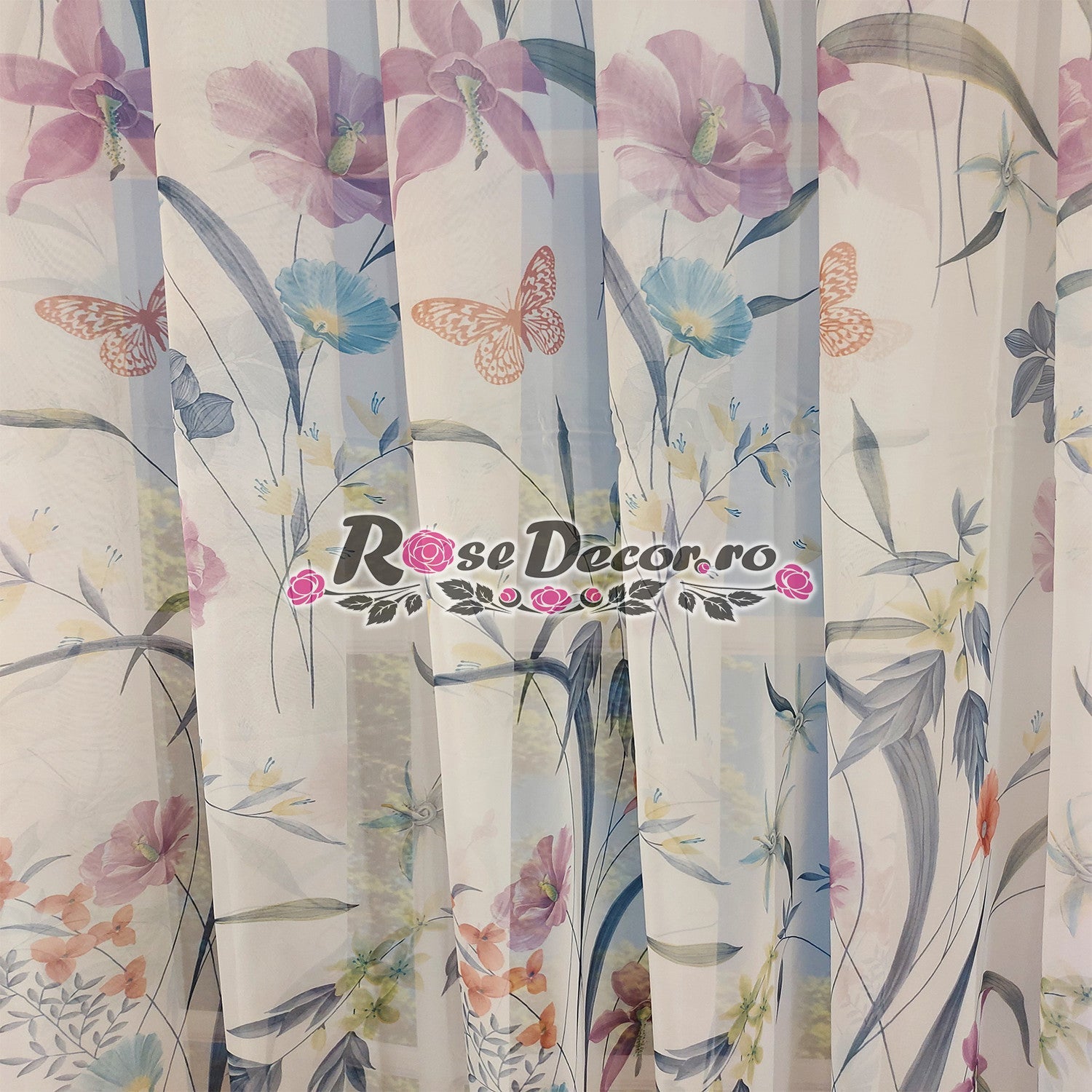 Perdea Voal Print #12
