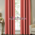 Draperie Blackout Uni Mat Rosu-Corai