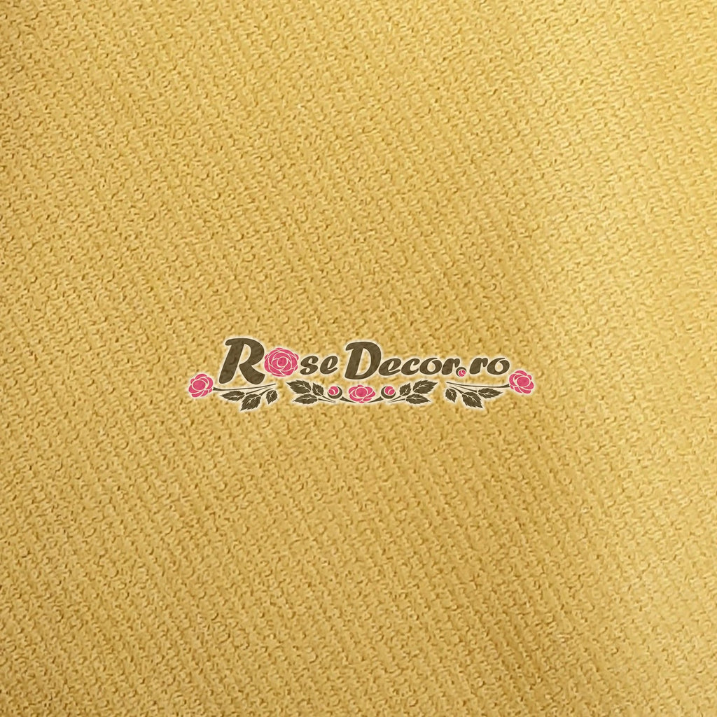 Draperie Blackout Uni Rustic Galben