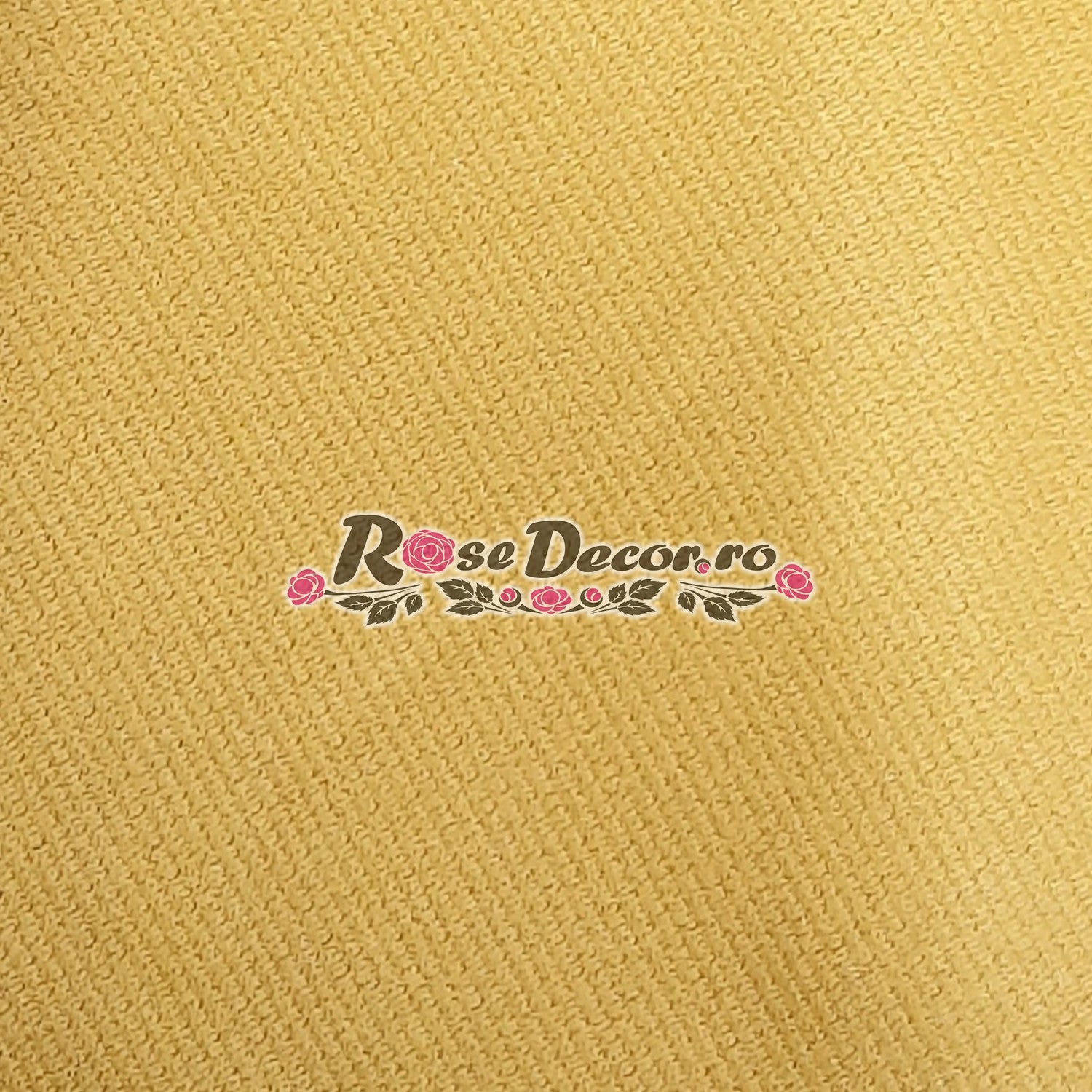 Draperie Blackout Uni Rustic Galben