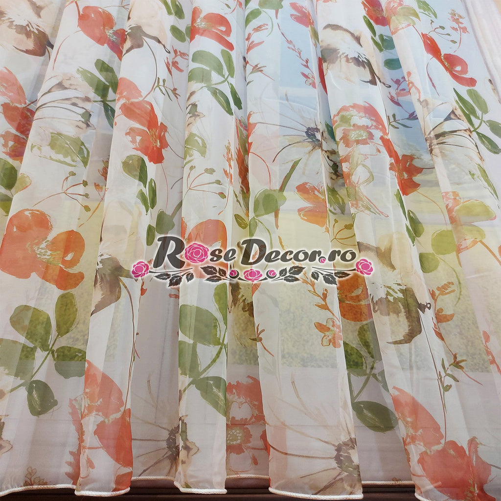 Perdea Voal Print #13