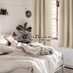 Draperie Blackout Uni Mat Bej