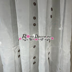 Perdea Voal Flowers 02