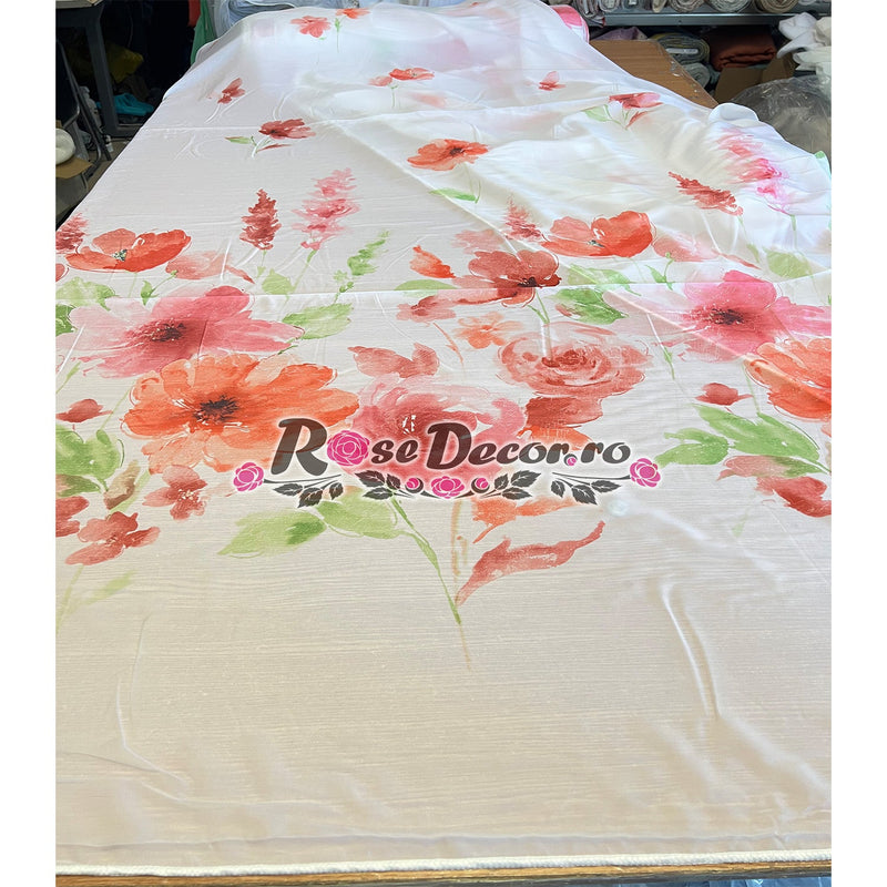Perdea Matase Print Fantezie #1