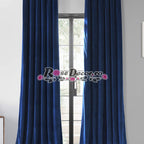 Draperie Catifea Uni Albastru