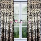 Draperie Oriental Gri Inchis - Argintiu