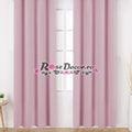Draperie Blackout Uni Mat Roz