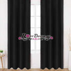 Draperie Blackout Uni Mat Negru