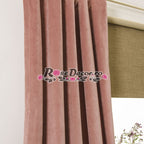 Draperie Catifea Uni Roz-inchis