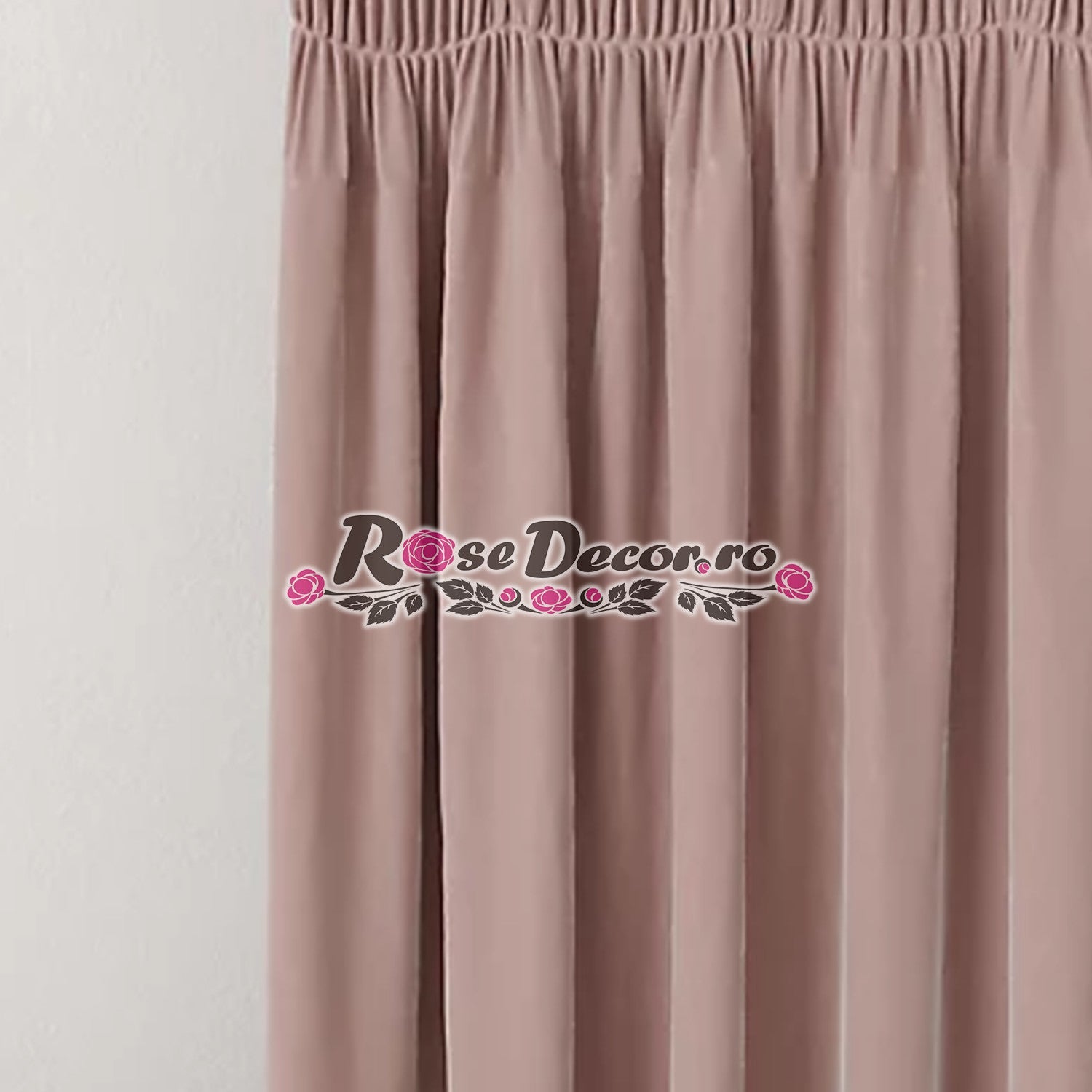 Draperie Catifea Uni Roz-prafuit