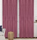 Draperie KATY Catifelat, Roz Inchis prafuit